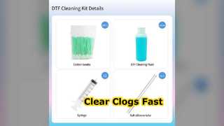 Καθαριστικό ακροφυσίων DTF για κεφαλές εκτύπωσης EPSON