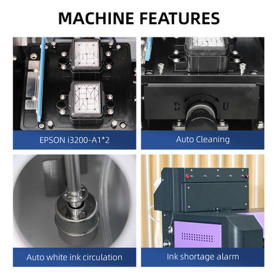 24inch 60cm DTF Printer with Dual i3200 Print Heads for High-Accuracy Direct to Film Printing