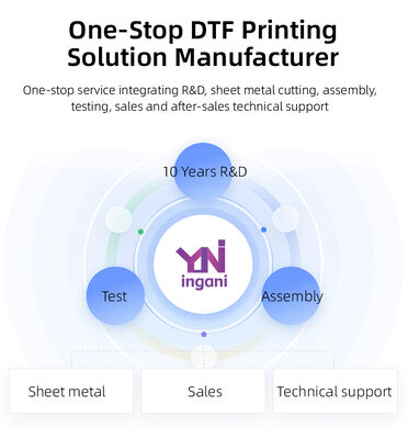 Ingani Fast Shipping Dtf Printer Any Fabric Printing A3 Dtf Printer Printing Machine 30Cm Shaker Powder Machine for Dual I1600